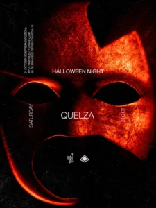 Cartel de PRISM PRES. HALLOWEEN WITH QUELZA