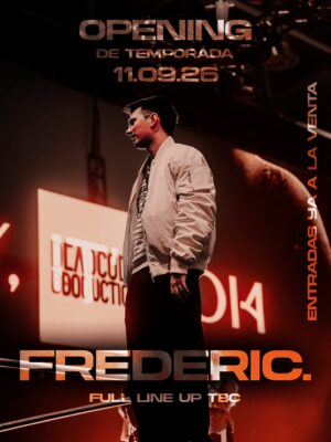 Underclub Alicante inaugura temporada el 11 de septiembre con Frederic, Alex Vigo, Charlotte Lyonn, Gonci y Erøs en una noche especial.