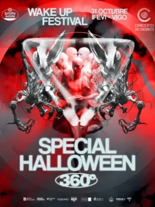Cartel de WAKE UP FESTIVAL – SPECIAL HALLOWEEN 360°