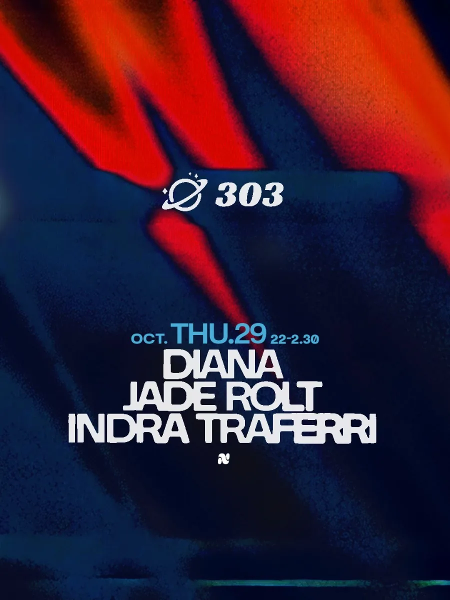 Cartel de 303 PRES. INDRA TRAFERRI: 29 de octubre de 2026 en DIANA