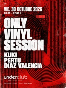 Cartel de ONLY VINYL SESSION