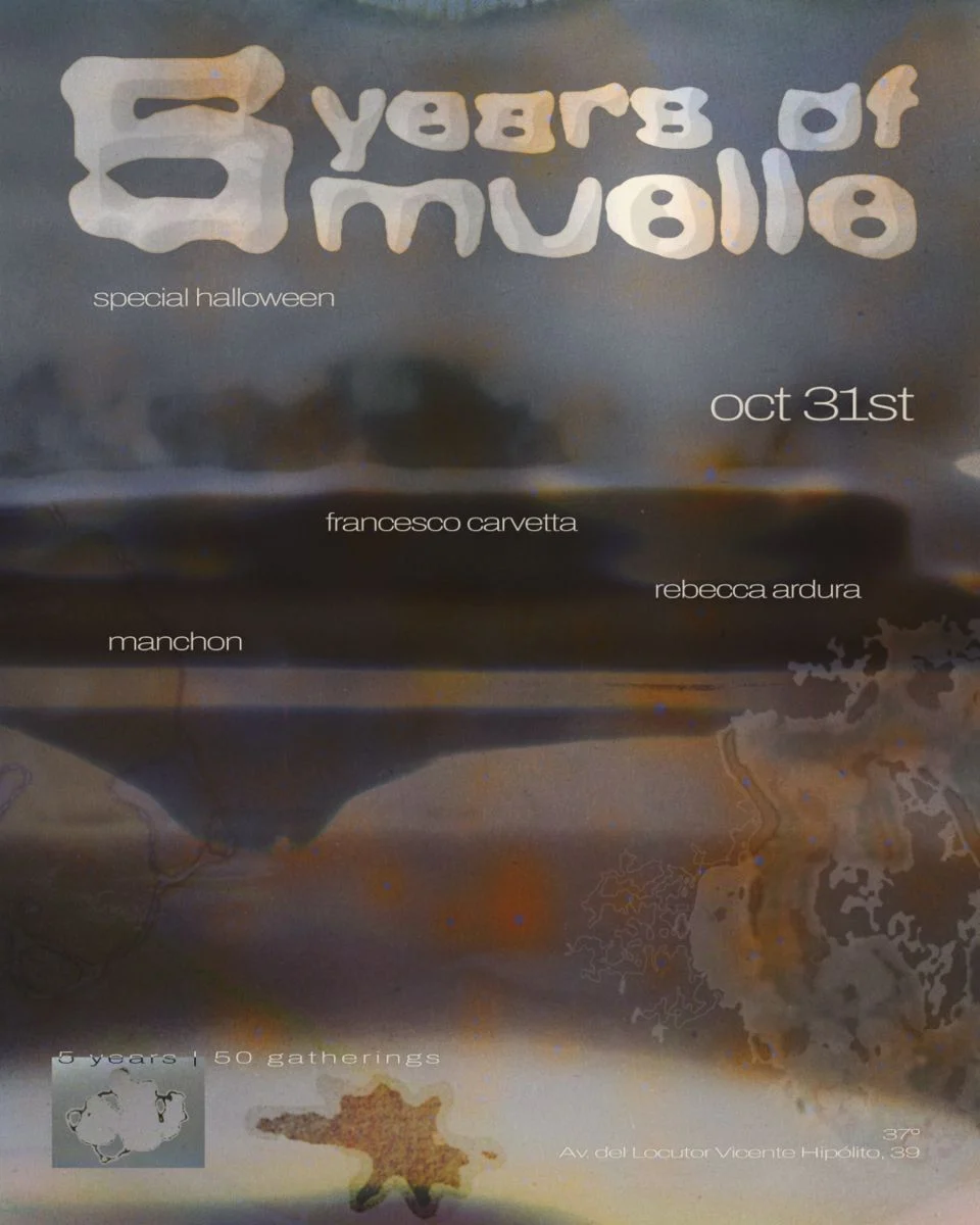 Cartel de 5 YEARS OF MUELLE: SPECIAL HALLOWEEN: 31 de octubre de 2026 en Azotea 37º, Alicante