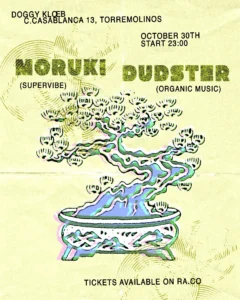 Cartel de MORUKI + DUDSTER