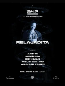 Cartel de 247 Club RELAJADITA