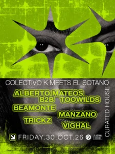 Cartel de COLECTIVO K MEETS EL SÓTANO