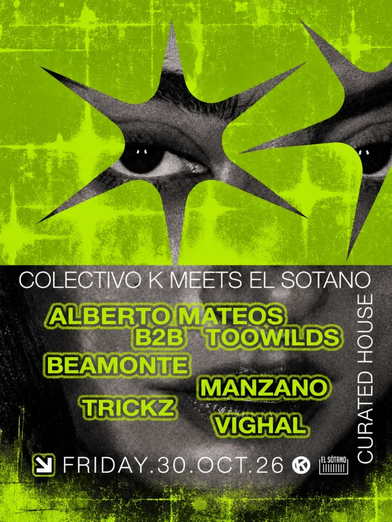 Cartel de COLECTIVO K MEETS EL SÓTANO