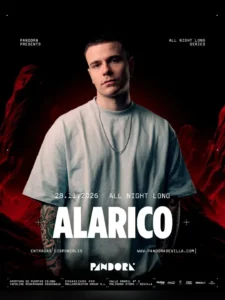 Cartel de ALARICO ALL NIGHT LONG