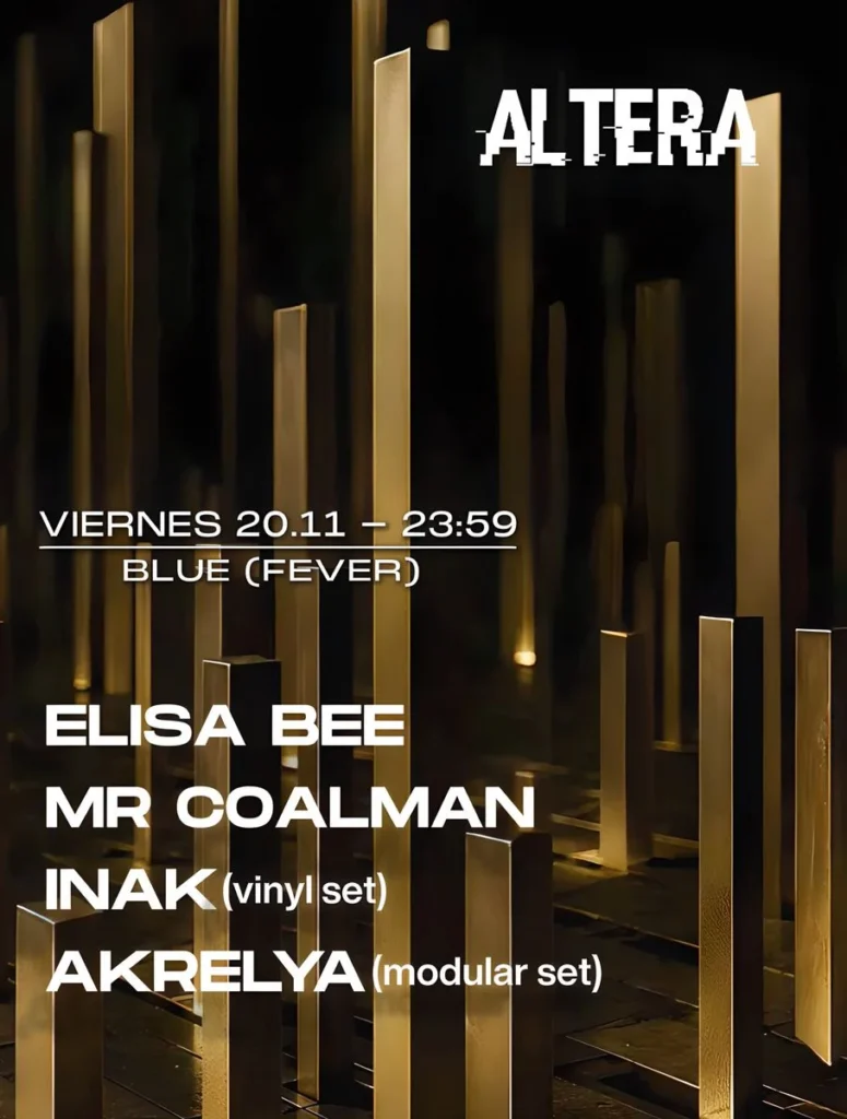 Cartel de ALTERA CLUB NIGHT