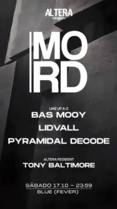 Cartel de ALTERA PRESENTS: MORD