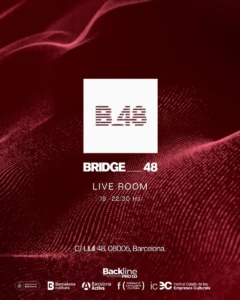 Cartel de B48_LIVE X FLUG INVITES