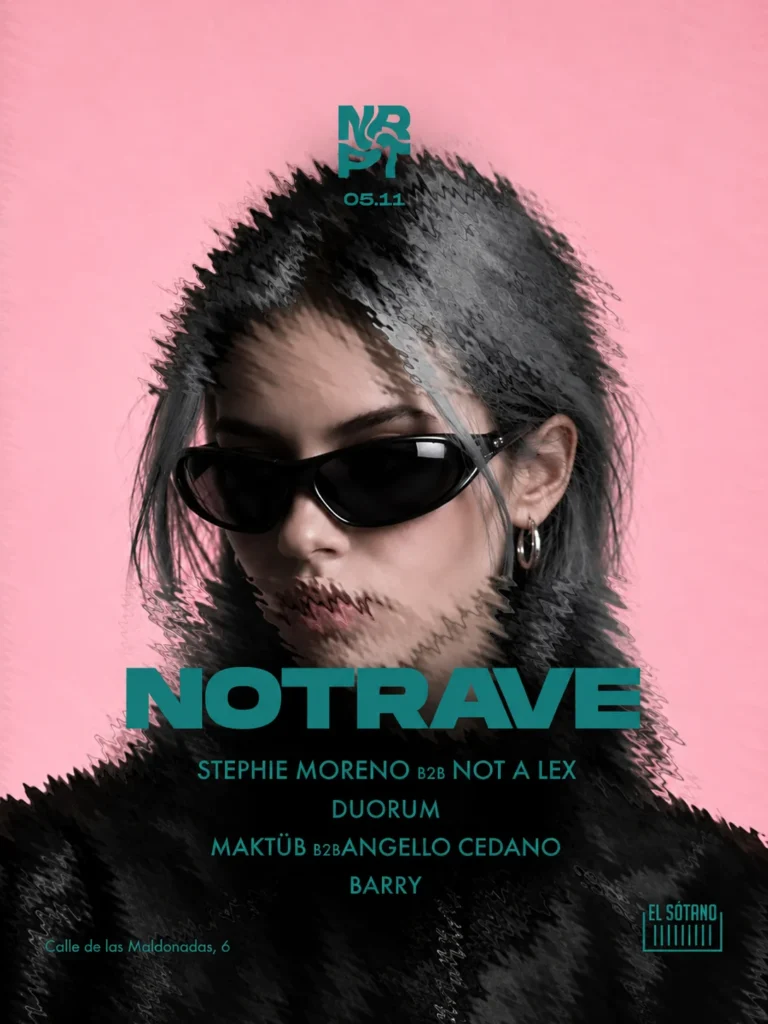 Cartel de NOTRAVE