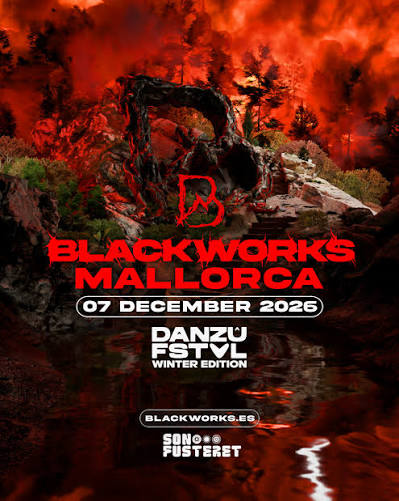Cartel de BLACKWORKS MALLORCA: 7 de diciembre de 2026 en Son Fusteret, Mallorca