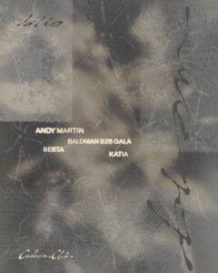 Cartel de BLOOM PRES. ANDY MARTIN
