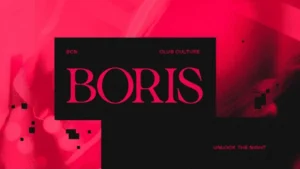 Cartel de BORIS CLUB