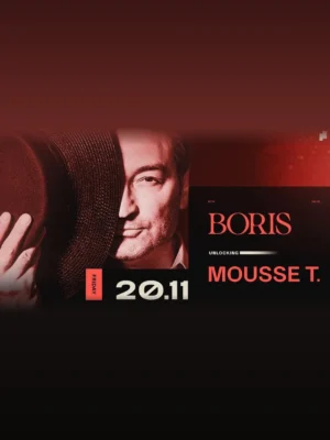Cartel BORIS CLUB PRESENTS MOUSSE T / 20 de noviembre / BORIS CLUB, Barcelona [2]
