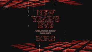Cartel de BORIS - NEW YEAR'S EVE: 31 de diciembre de 2026 en Barcelona