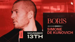 Cartel de BORIS PRES SIMONE DE KUNOVICH: 13 de noviembre de 2026 en Barcelona