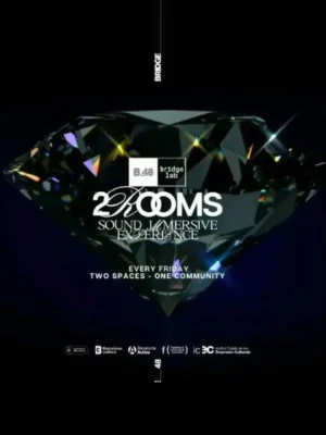 Cartel BRIDGE 48 — 2 ROOMS SOUND IMMERSIVE EXPERIENCE / 30 de octubre / Bridge 48, Barcelona