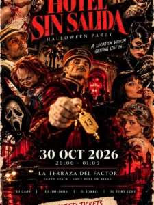 Cartel de BRINGON PRESENTS HOTEL SIN SALIDA