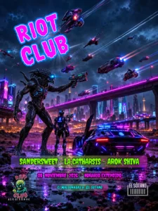 Cartel de RIOT CLUB