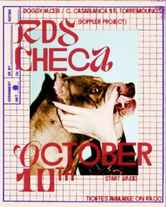 Cartel de CHECA + RDS