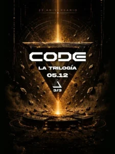 Cartel de CODE 23 Aniversario: La Trilogía [Tercera parte]