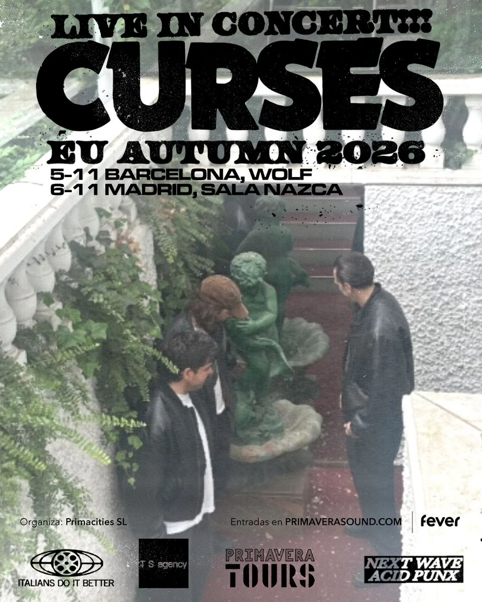 Cartel de CURSES: 6 de noviembre de 2026 en Sala Nazca, Madrid
