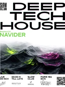 Cartel de DEEP, TECH, HOUSE BY NAVIDER