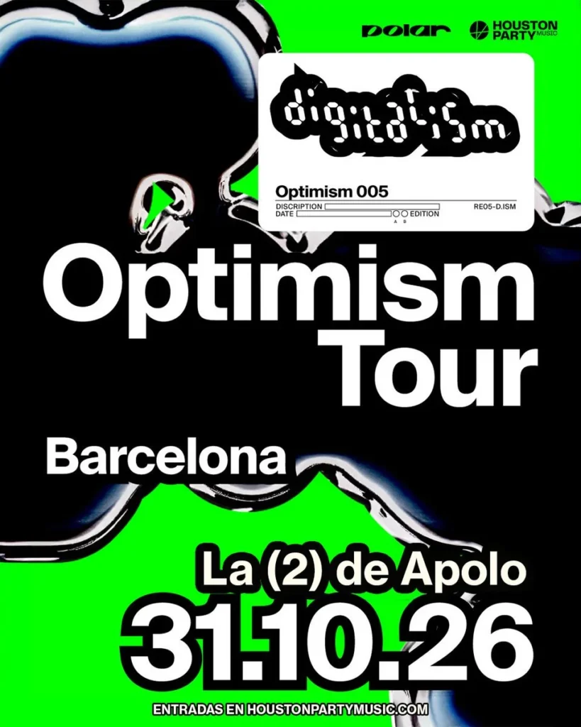 Cartel de DIGITALISM – BARCELONA