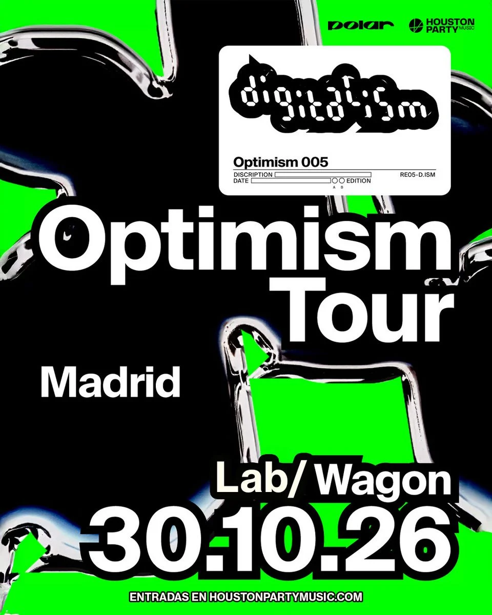 Cartel de DIGITALISM – MADRID: 30 de octubre de 2026 en Wagon, Madrid