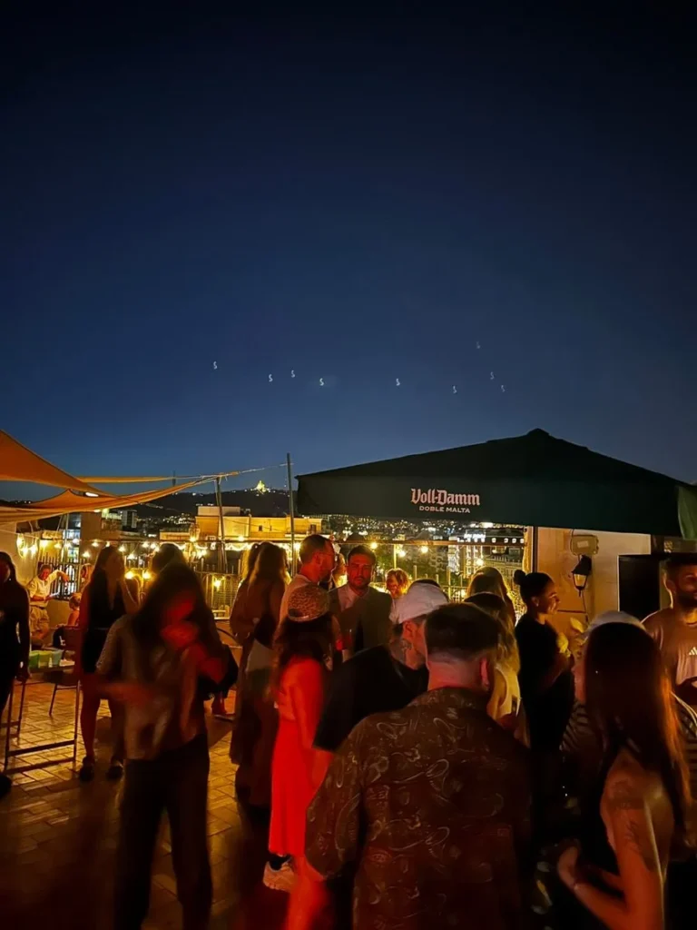 Cartel de DUSKGROOVE PRES. SECRET ROOFTOP