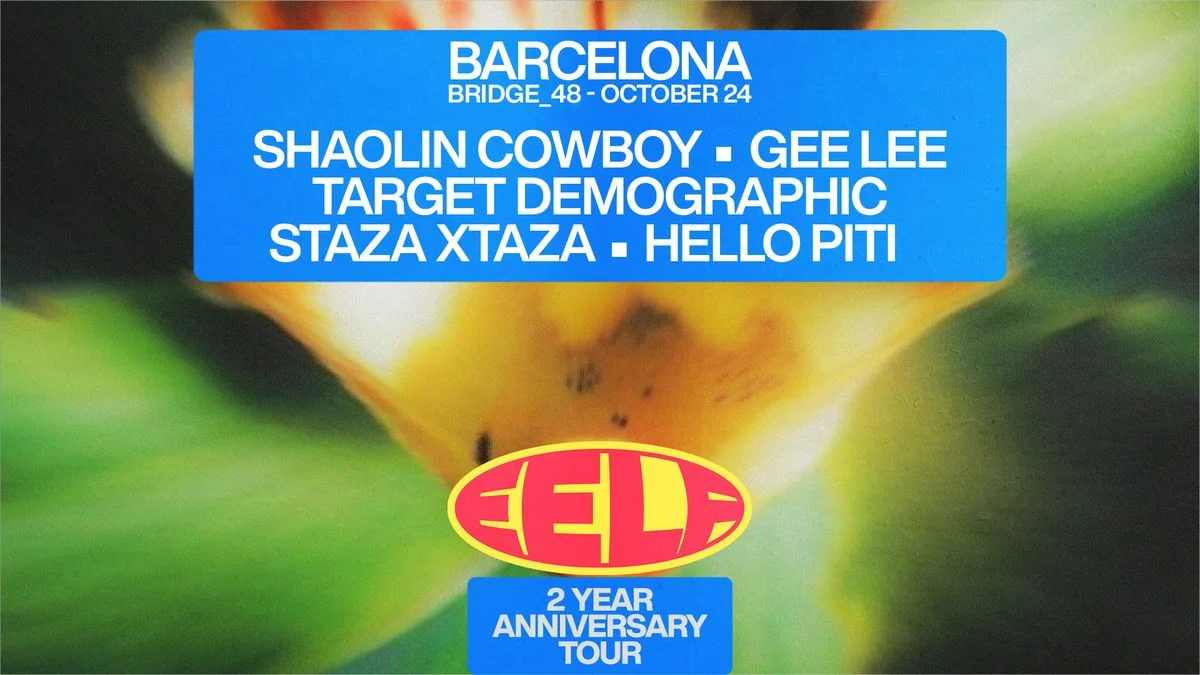 Cartel de EELF PRESENTS – BARCELONA: 24 de octubre de 2026 en Bridge 48, Barcelona