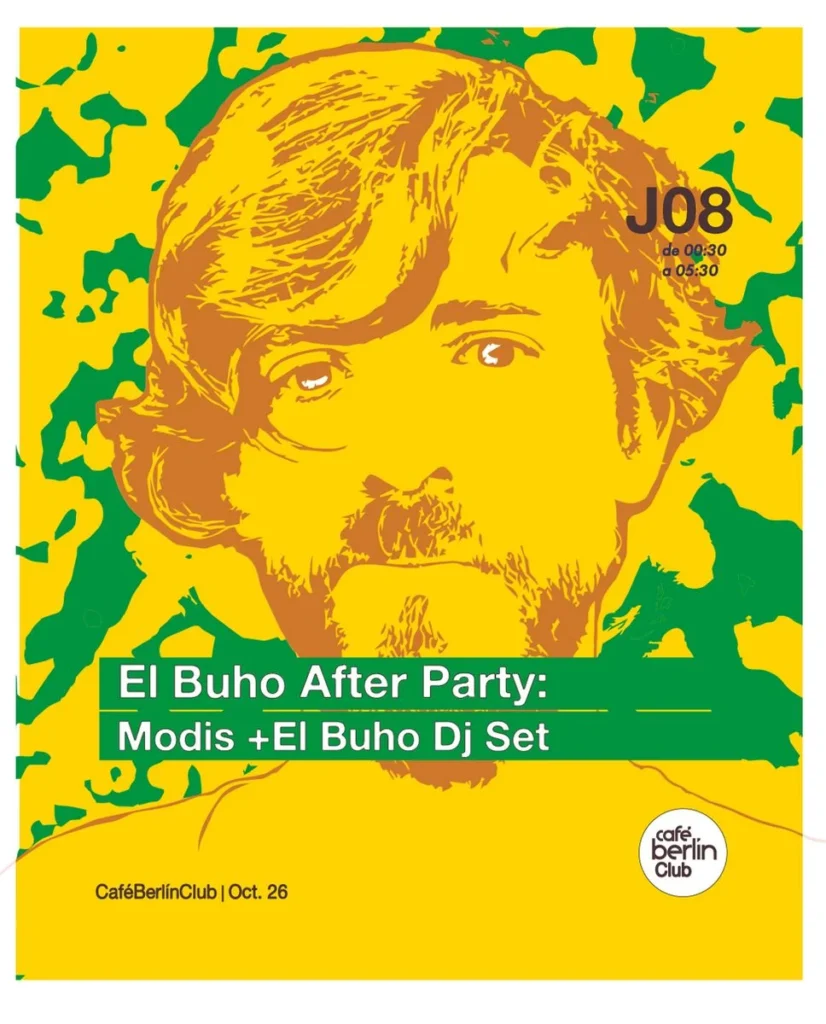 Cartel de EL BÚHO AFTER PARTY · MODIS + EL BÚHO DJ SET + INVITADOS