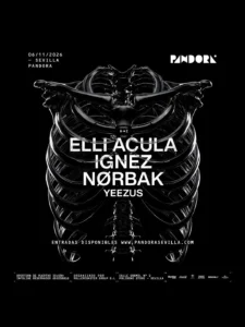 Cartel de ELLI ACULA, IGNEZ Y NØRBAK