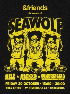 Cartel de (FREE) &FRIENDS SHOWCASE AT SEAWOLF: 30 de octubre de 2026 en Barcelona