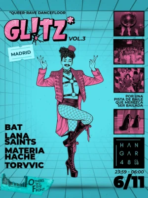Cartel de GL!TZ* VOL.3: 6 de noviembre de 2026 en Madrid