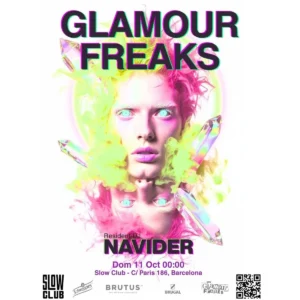 Cartel de GLAMOUR FREAKS: NAVIDER