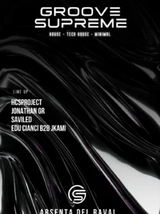 Cartel de GROOVE SUPREME *002