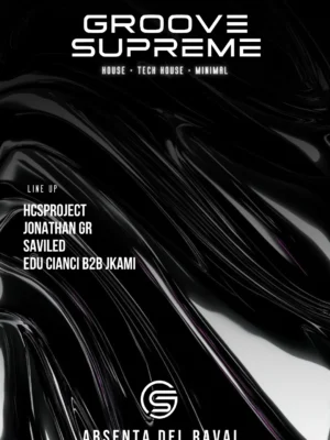 Cartel de GROOVE SUPREME *002: 6 de noviembre de 2026 en Barcelona