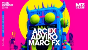 Cartel de HARD BOUNCE [ARCEX, ADVIRO & MARC FX]
