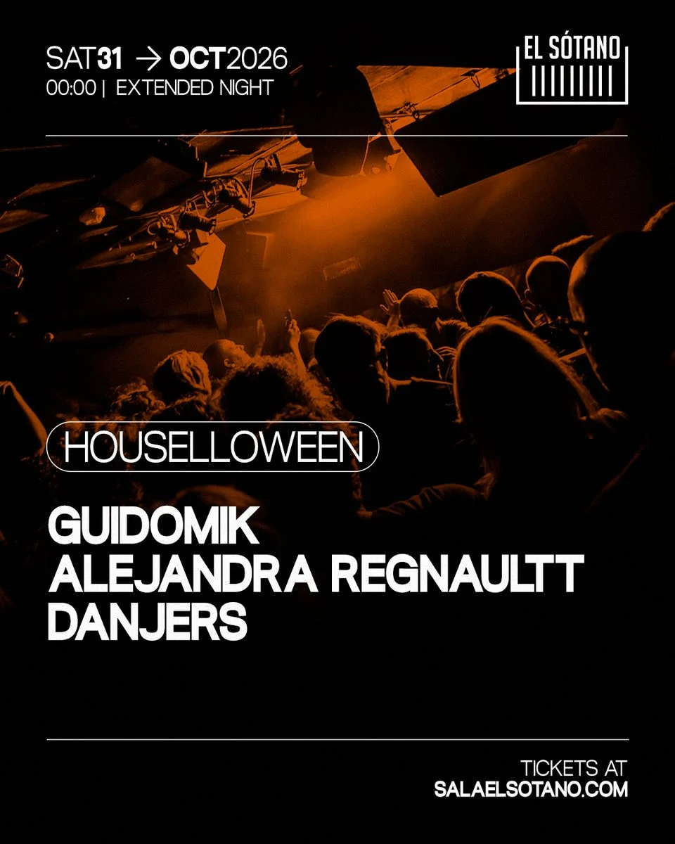 Cartel de HOUSELLOWEEN: 31 de octubre de 2026 en El Sótano, Madrid