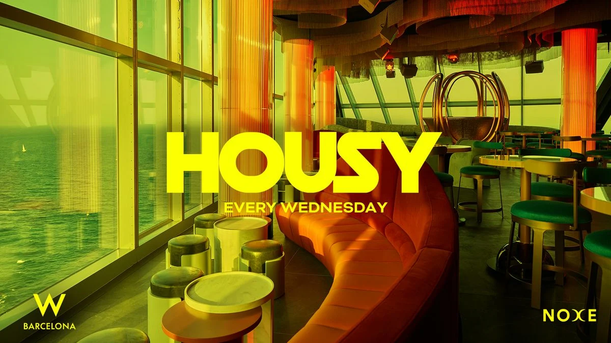 Cartel de HOUSY AT NOXE: 28 de octubre de 2026 en Noxe Barcelona, Barcelona