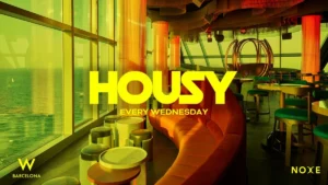 Cartel de HOUSY AT NOXE: 7 de octubre de 2026 en Noxe Barcelona, Barcelona