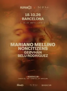 Cartel de HUMANOS X NOM PRES. MARIANO MELLINO