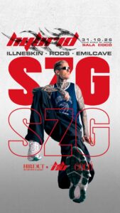 Cartel de HYBRID: SZG: 31 de octubre de 2026 en Sala Cocó, Madrid