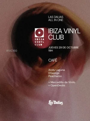Cartel de IBIZAVINYLCLUB 160: 29 de octubre de 2026 en Ibiza