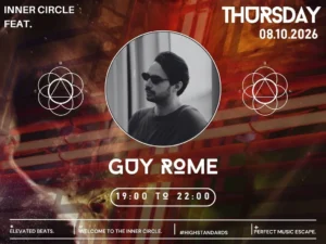Cartel de INNER CIRCLE FEAT. GUY ROME: 8 de octubre de 2026 en Círculo, Barcelona