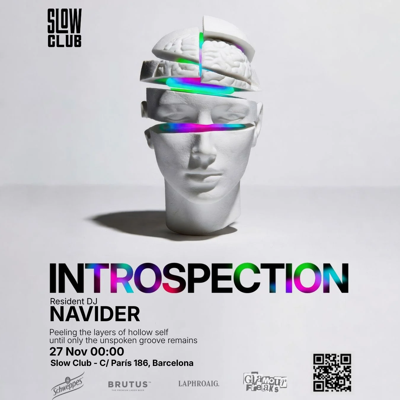Cartel de INTROSPECTION: NAVIDER: 27 de noviembre de 2026 en Barcelona con Navider