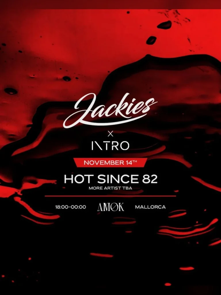 Cartel de JACKIES GOES TO MALLORCA – AMØK CLUB