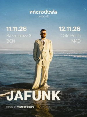 Cartel de JAFUNK EN MICRODOSIS - RAZZMATAZZ 3, BARCELONA: 11 de noviembre de 2026 en Barcelona
